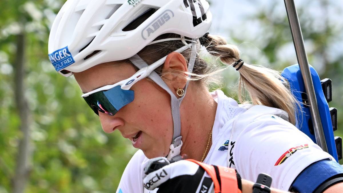 Franziska Preuss is preparing for the Olympic season at the Biathlon DM