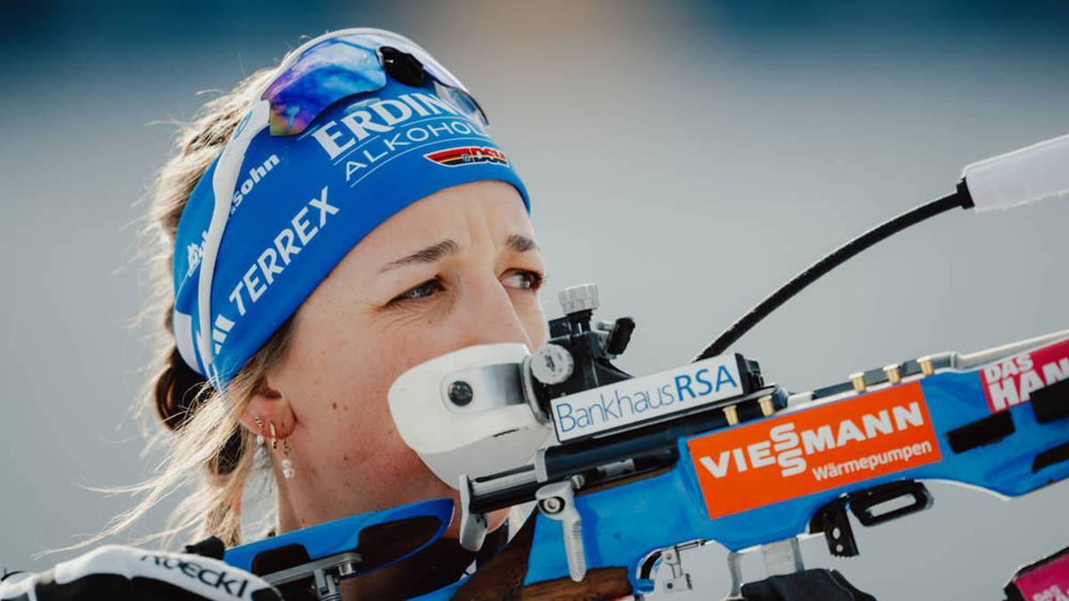 Franziska Preuss Starts at the German Championships