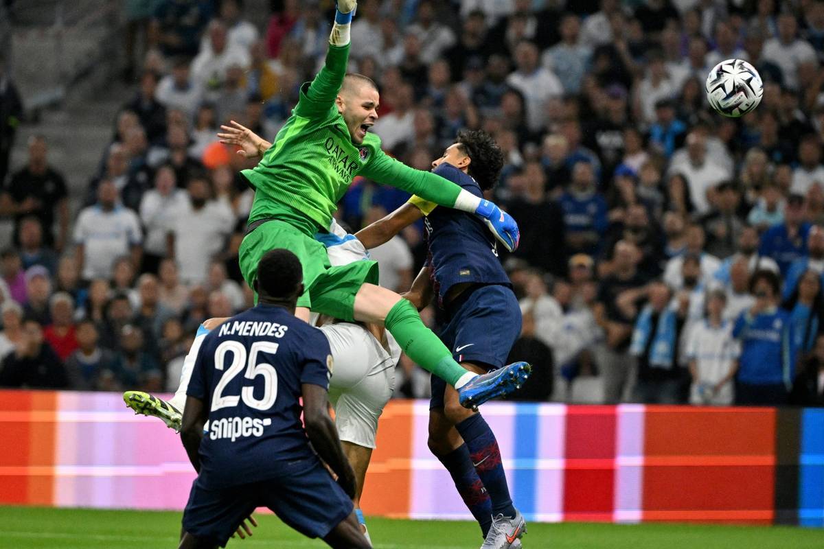 It sets the first defeat of the season in Marseille.