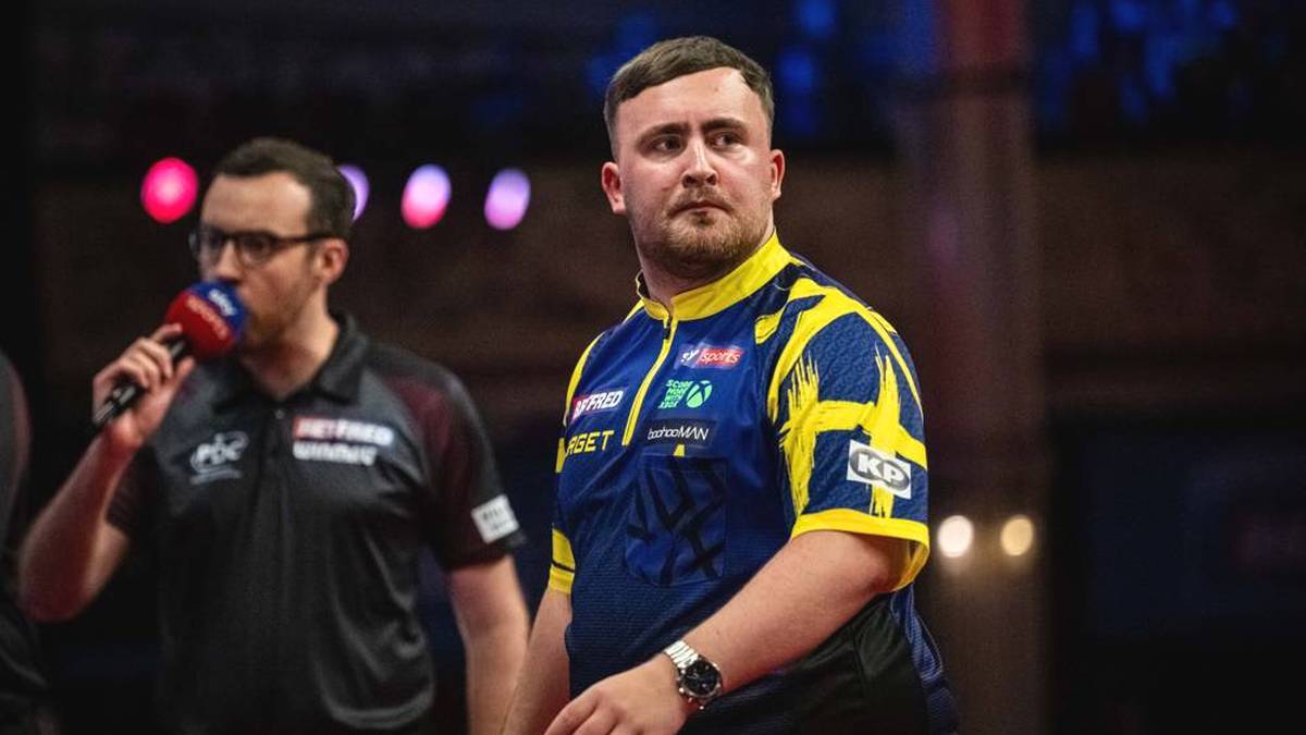 Luke Littler was apparently the victim of a fan attack