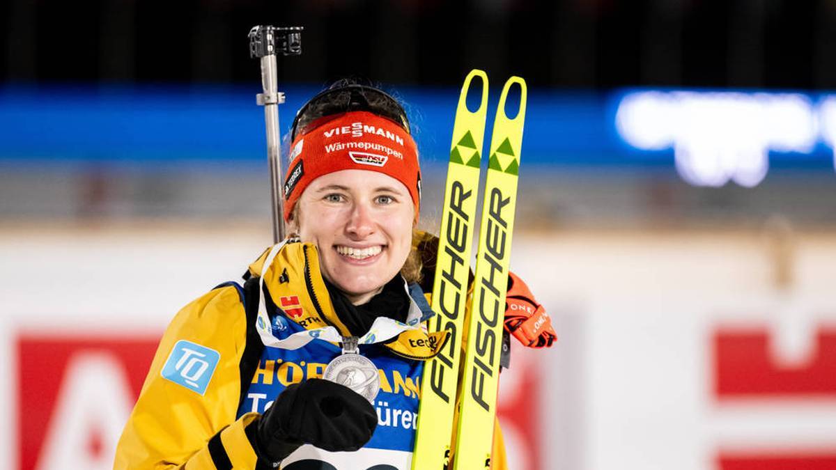 Janina Hettich-Walz won silver at the 2024 World Cup in singles
