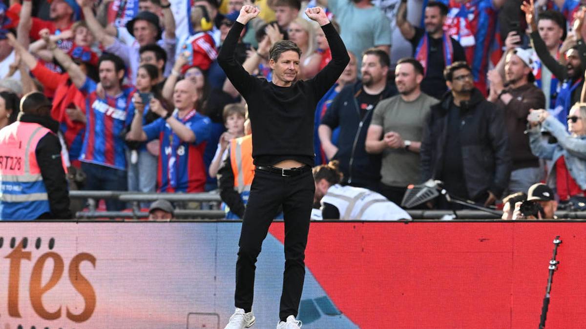 Oliver Glasner rushes from success to success with Crystal Palace