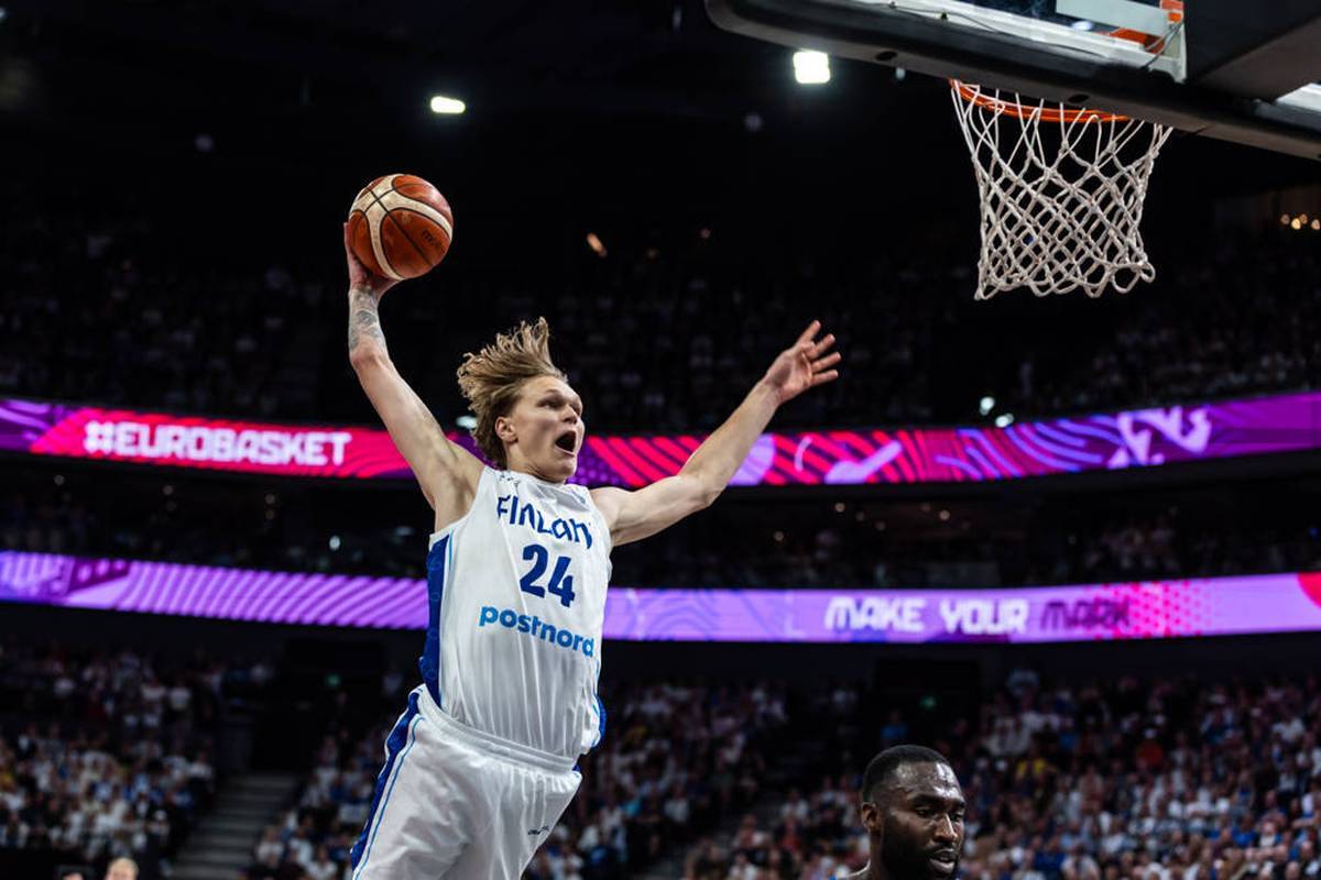 A very special duel is waiting for the duel with Finland for the German national basketball team. At the Finns, an 18-year-old inspires spectacular actions, a wild nickname and cheeky sayings.