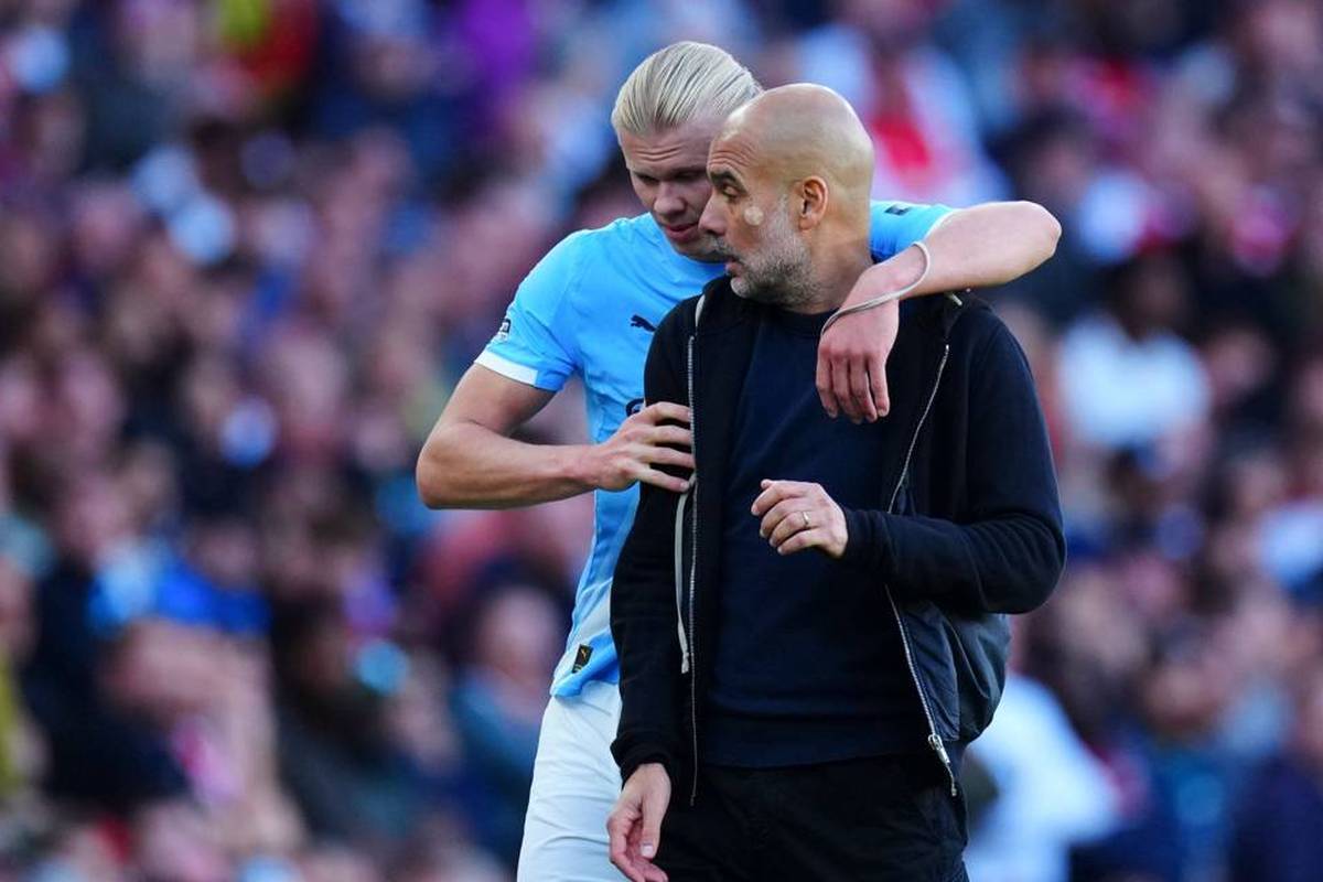 Manchester City gambled away a victory against Arsenal late. There is great surprise via Pep Guardiola.