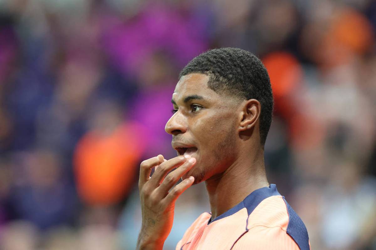 Despite his double pack, Marcus Rashford is put on the Barca bank during the week - which is behind it.