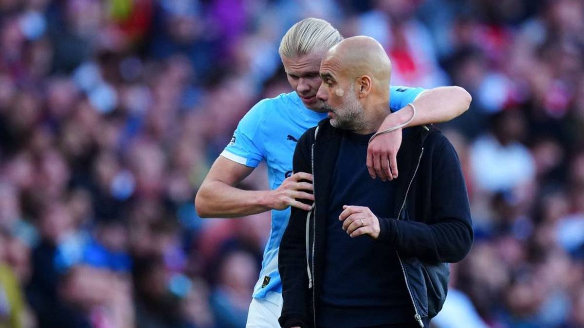 Pep Guardiola changed Haaland early