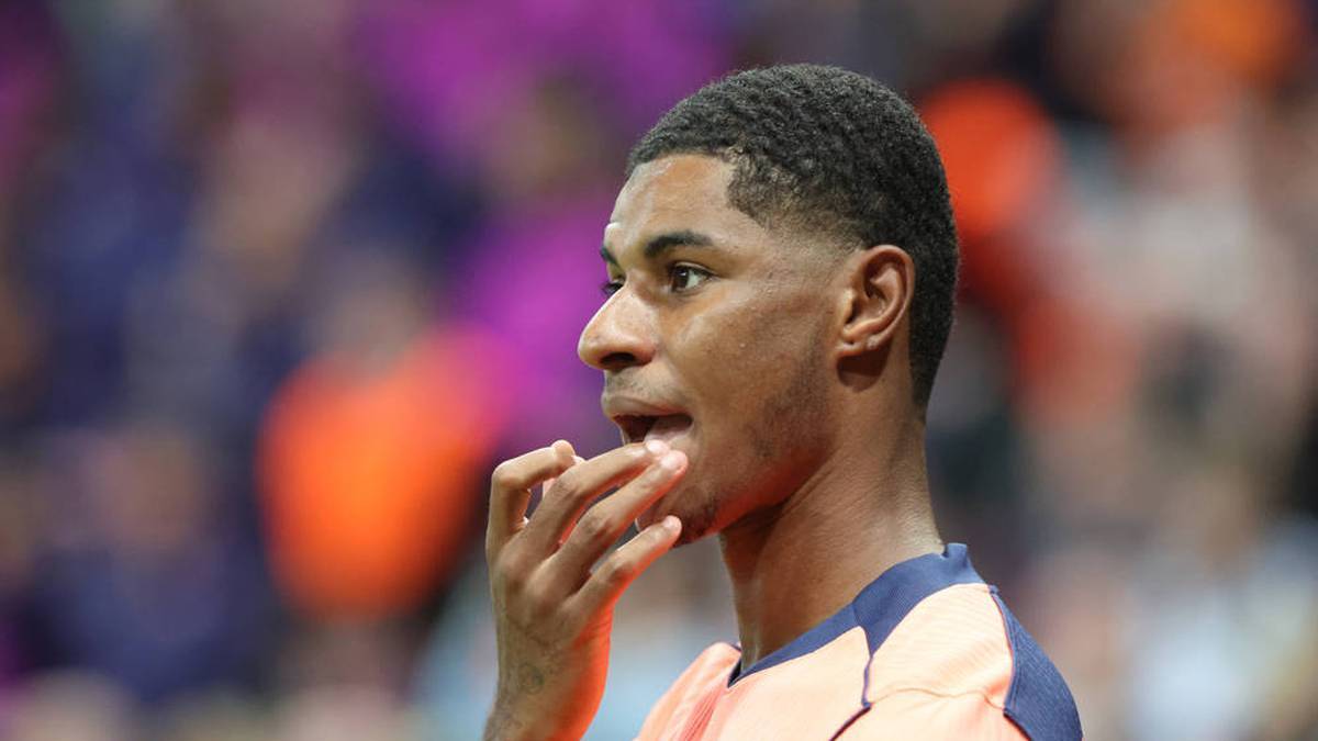 Marcus Rashford was punished by Hansi Flick