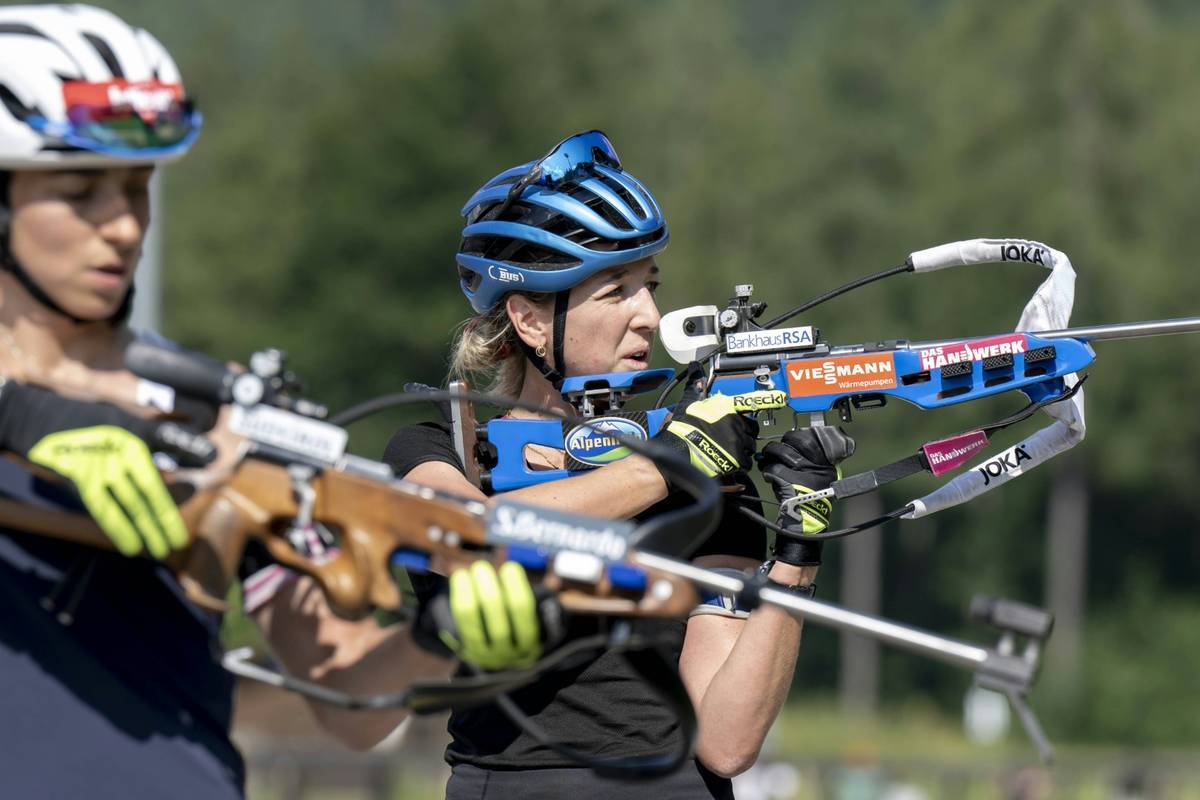 The national title fights are pending for the biathletes - also for the leader an important form test. But Franziska Preuss is full of anticipation.