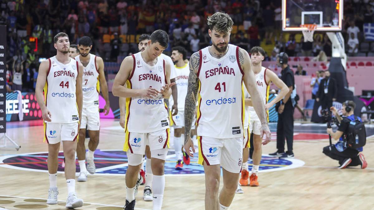 The Spanish national basketball team was eliminated at an EM as early as ever