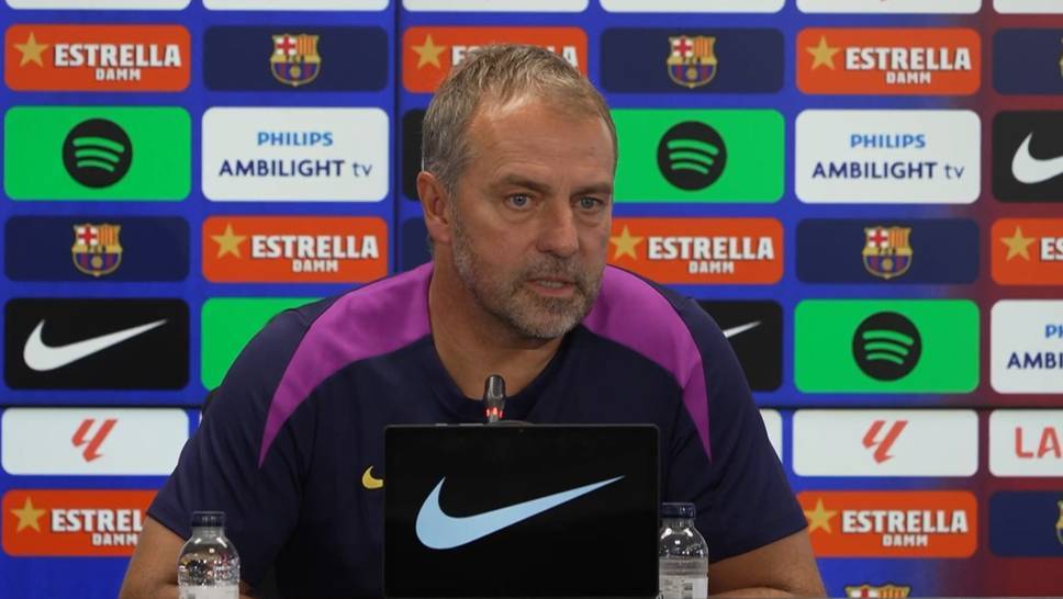 Hansi Flick has given an update to violate Lamine Yamal and commented on the red map of Diego Simeone.