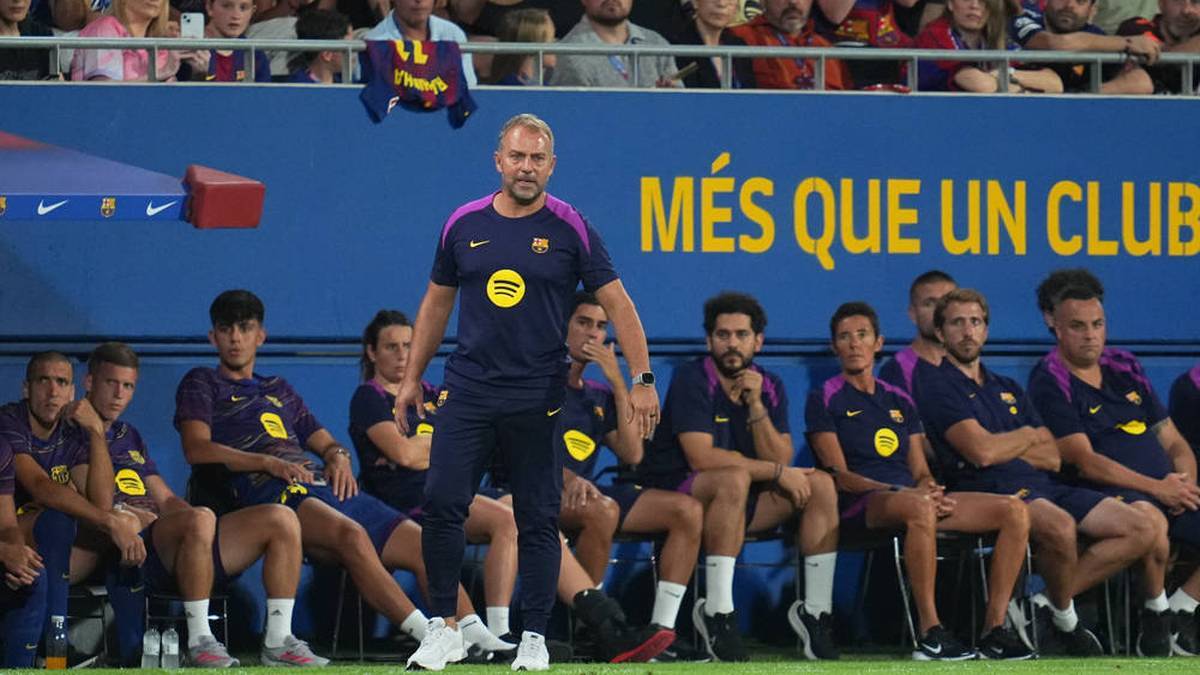 Coach Hansi Flick Will Play with FC Barcelona Against FC Valencia at the Estati Johan Cruyff