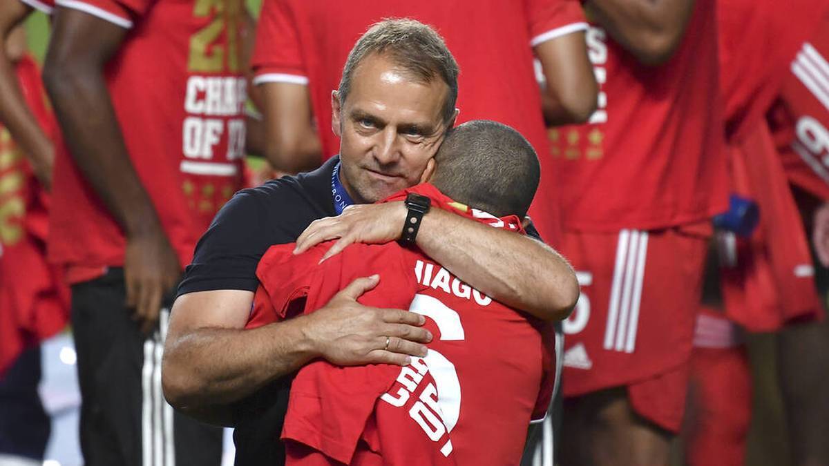 Hansi Flick and Thiago work together again