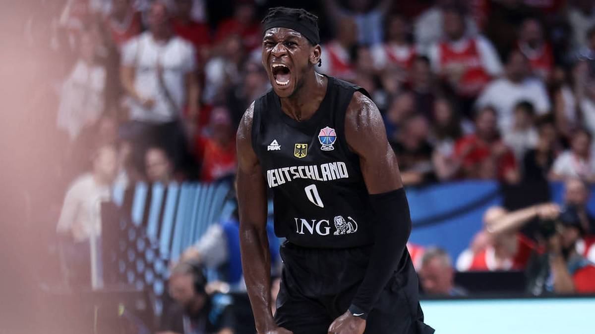 ISAAC Bonga convinces for Germany at the Basketball European Championship