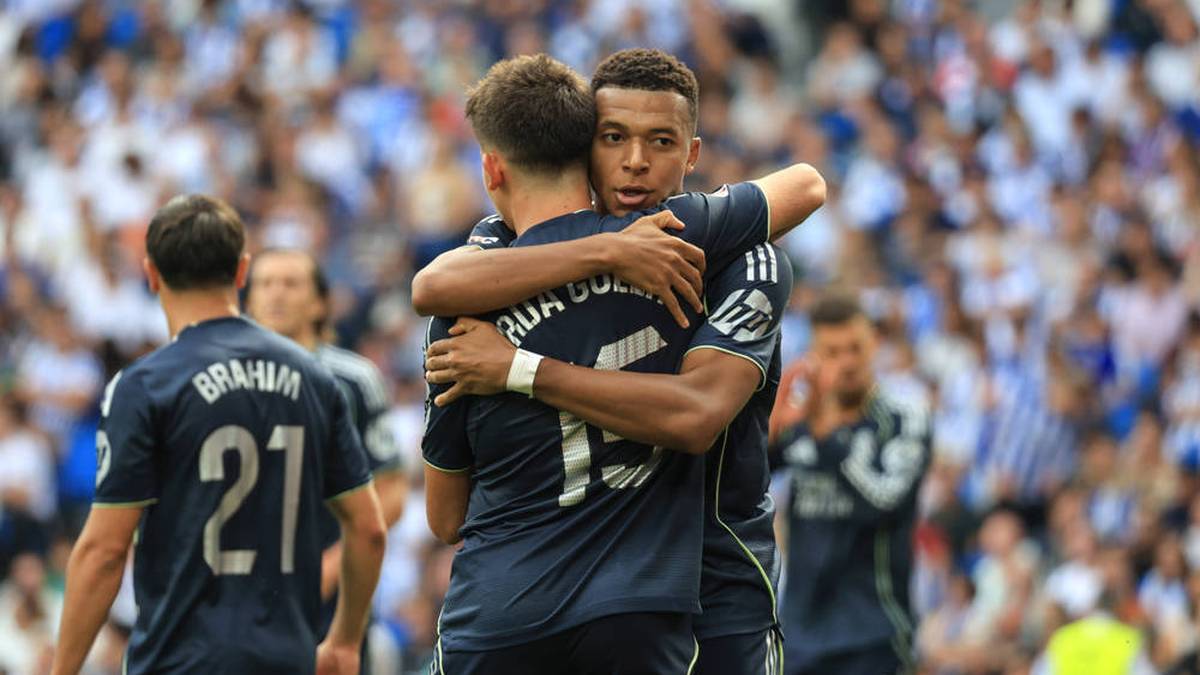 Kylian Mbappé hugged Arda Güler