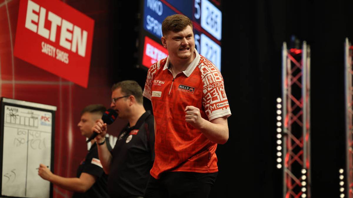 Niko Springer is in the second round at Hungarian Darts Trophy