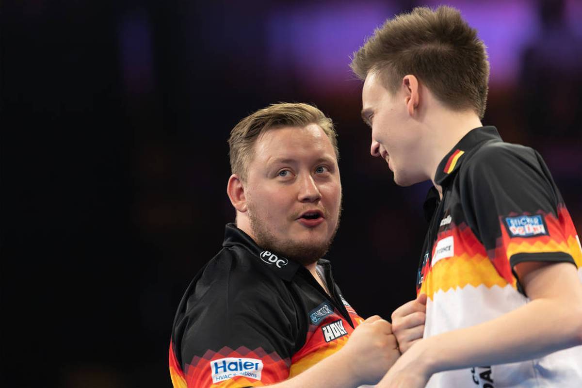 At Swiss Darts Trophy there is a German duel between Martin Schindler and Ricardo Pietreczko. Sport1 tells you how you can follow the tournament live.