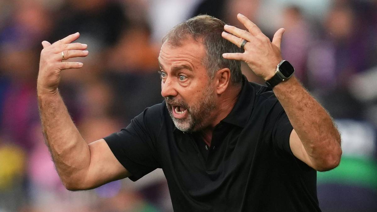 Too emotional? Hansi Flick was next to himself