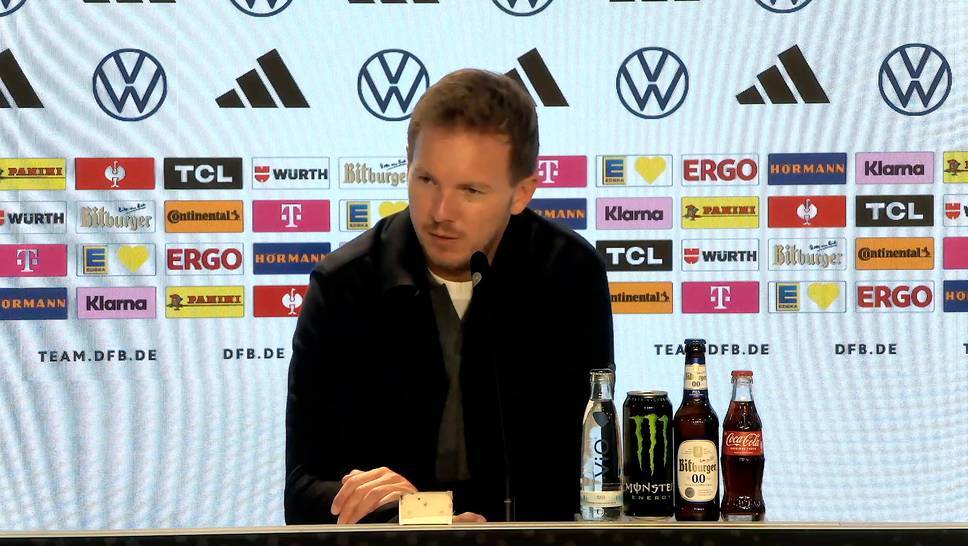 Florian Wirtz is still having problems finding his form at Liverpool FC. National coach Julian Nagelsmann protects his protégé and encourages him.
