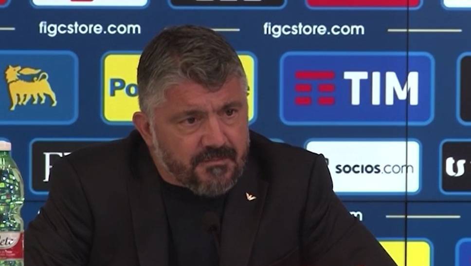 Italy coach Gennaro Gattuso pays tribute to fans and police after riots at the game against Israel in which a journalist was injured. Despite the unrest, there was a great atmosphere.