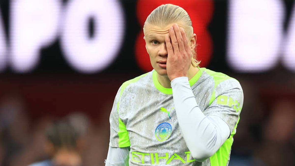 Erling Haaland's frustration