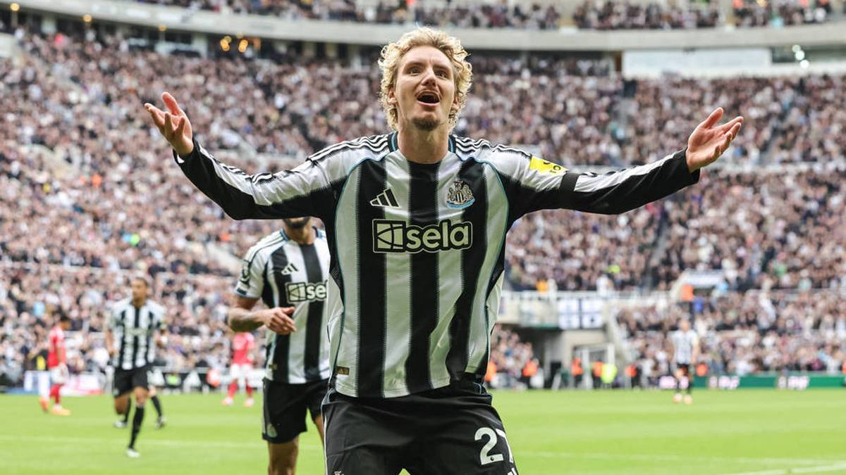Nick Woltemade scored the 2-0 for Newcastle