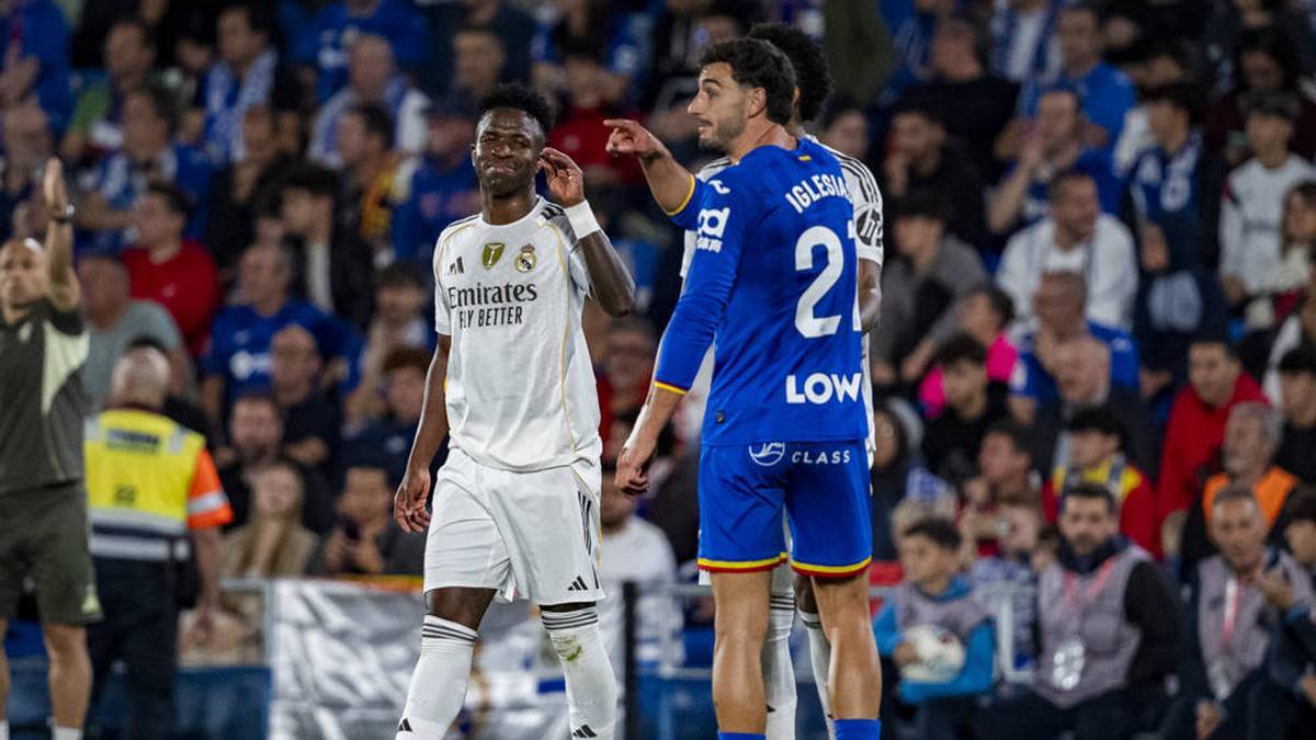 Vinícius Júnior frequently clashed with Juan Iglesias