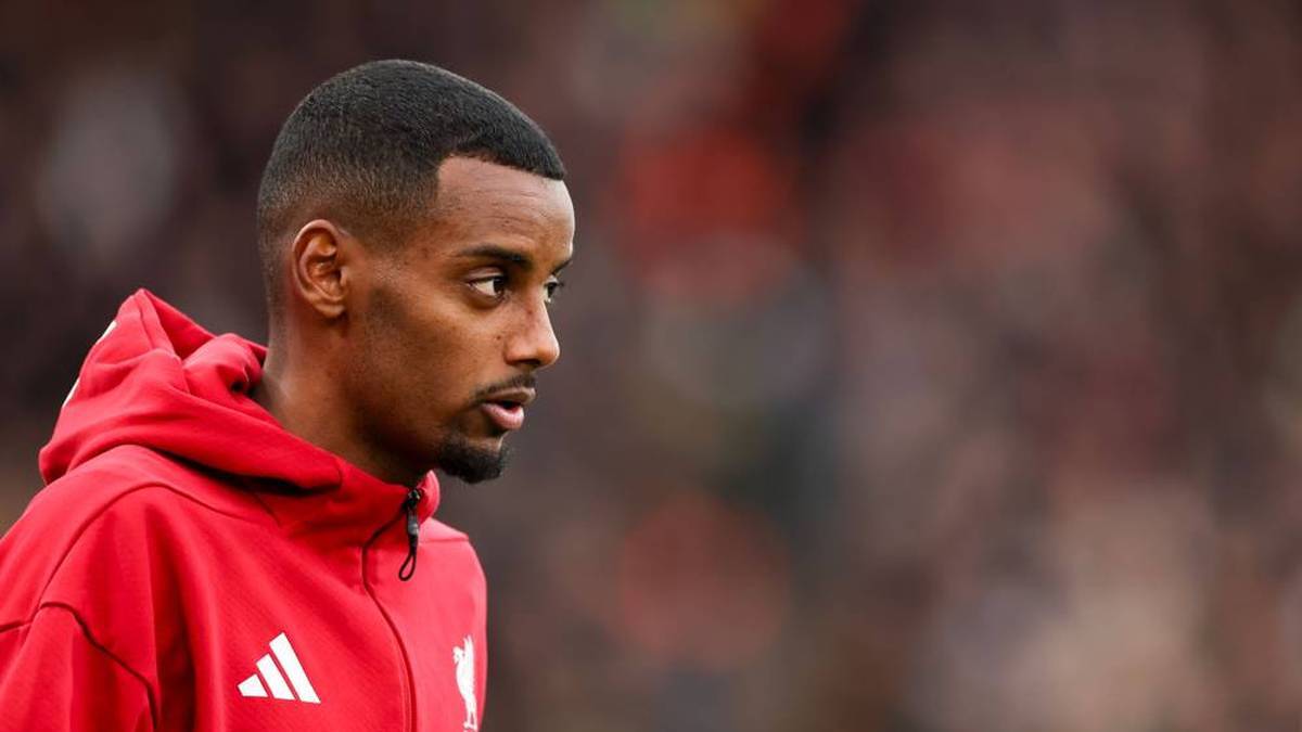 Alexander Isak is still waiting for his first Premier League goal for Liverpool FC