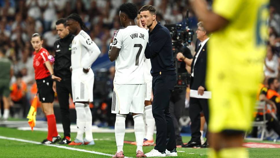 Xabi Alonso analyzes Real Madrid's win against Villarreal FC. Vinícius Júnior received special praise - and not just because of his goals.