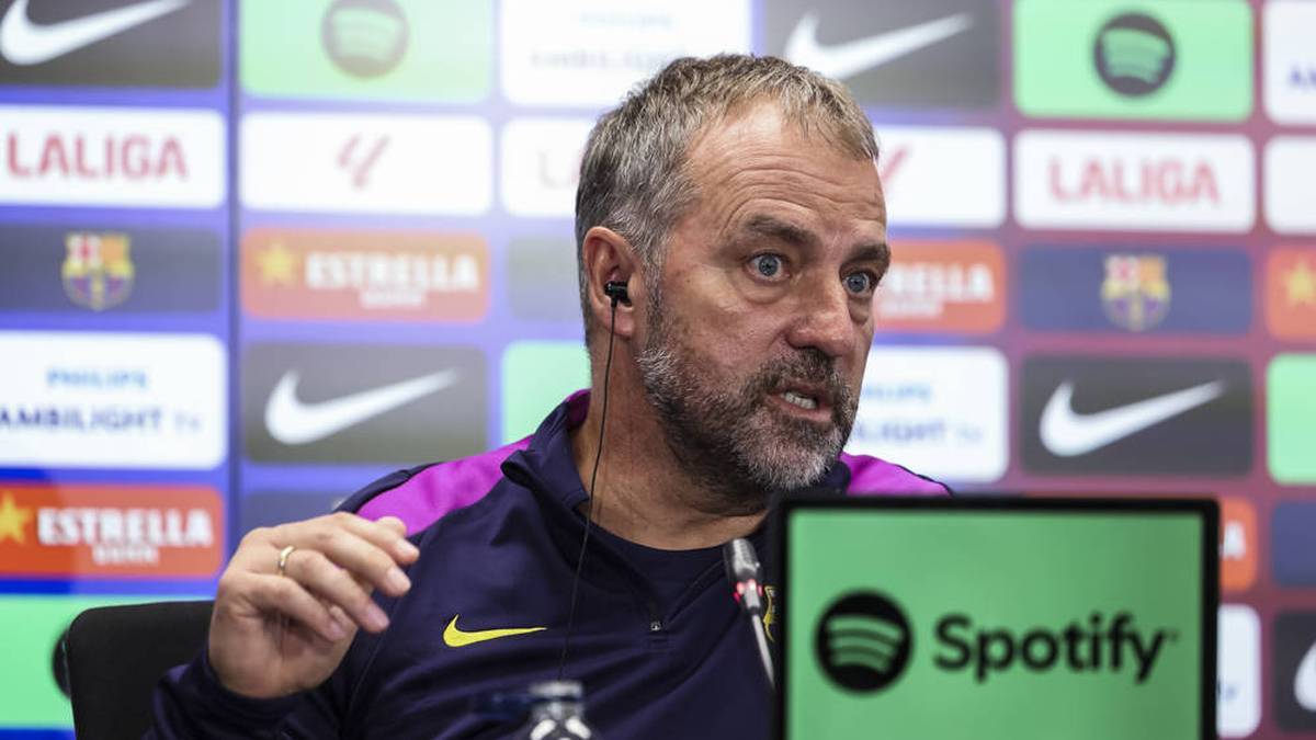 Hansi Flick disagrees with the staging of the Barca match in Miami