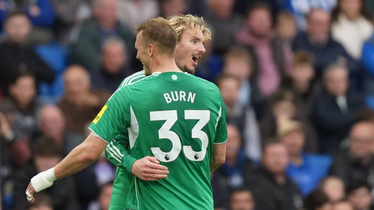 Nick Woltemade scored a dream goal with his heel in Brighton