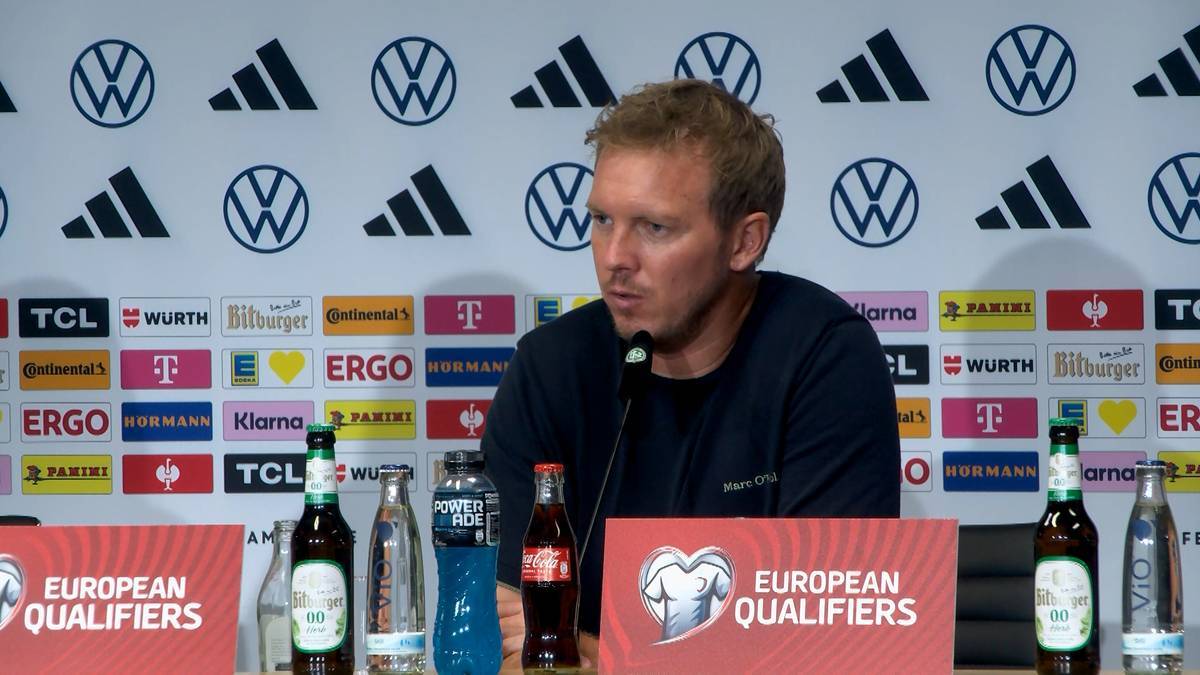 After the World Cup qualifier against Northern Ireland, national coach Julian Nagelsmann gives an update on Marc-André ter Stegen.