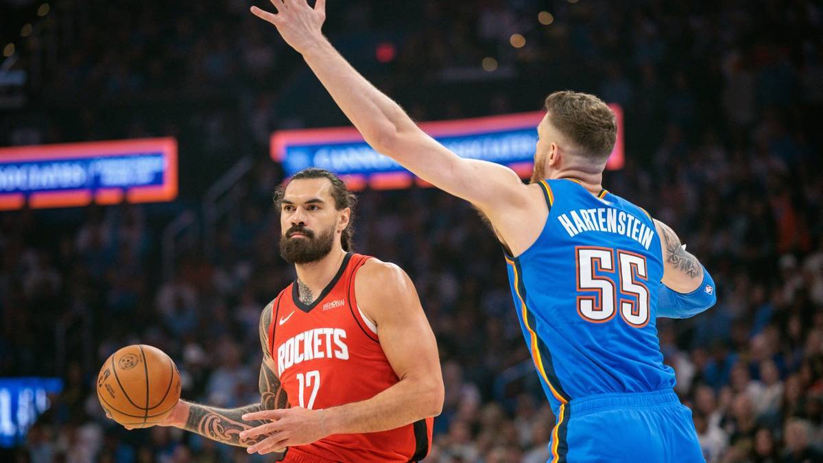 Isaiah Hartenstein (r.) wins with the Oklahoma City Thunder