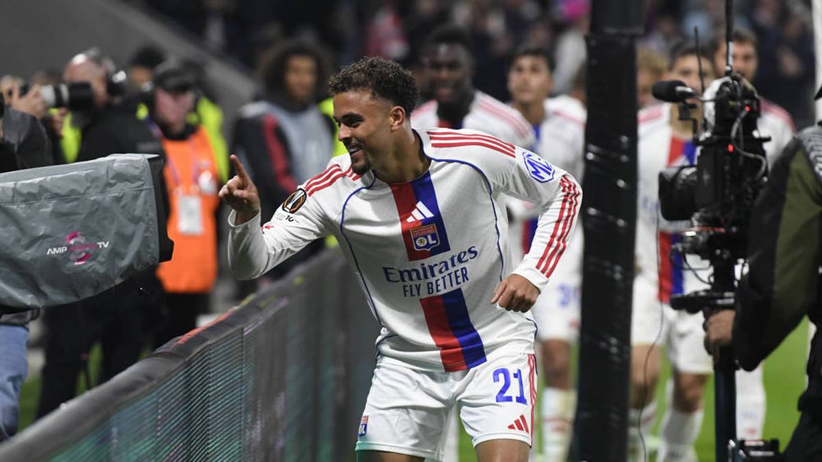 Ruben Kluivert Scored for Lyon in the Europa League