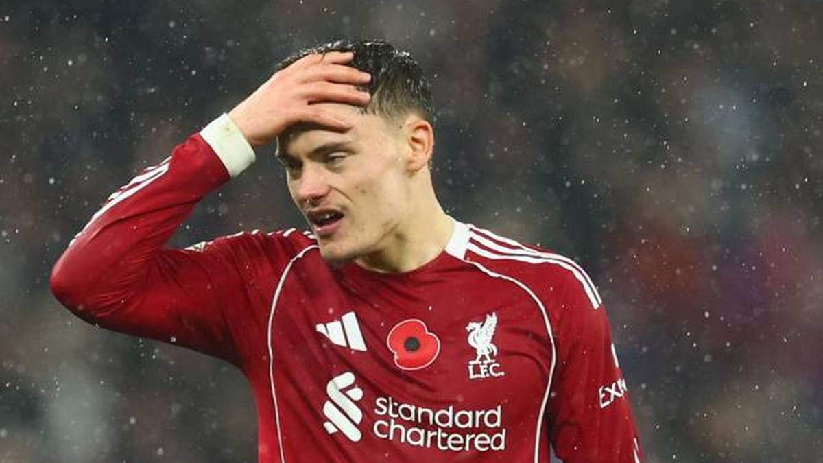 Florian Wirtz remains without a goal contribution in the Premier League