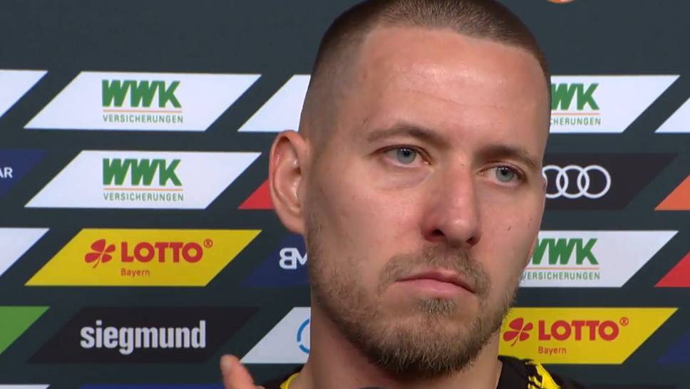 BVB central defender Waldemar Anton talks about his team's game after the narrow win in Augsburg.