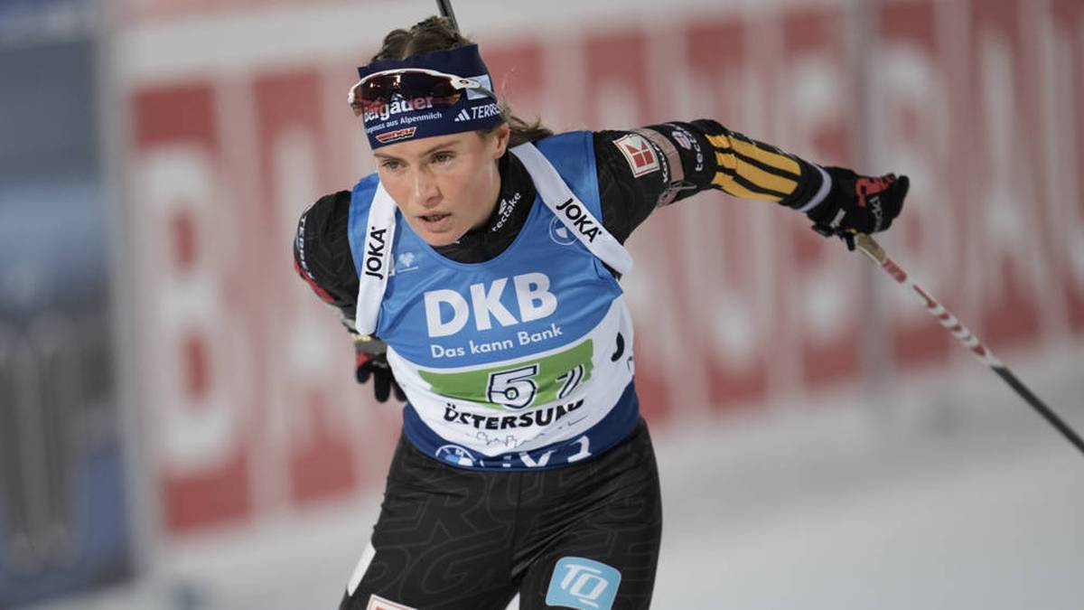 Marlene Fichtner missed the podium in the final sprint