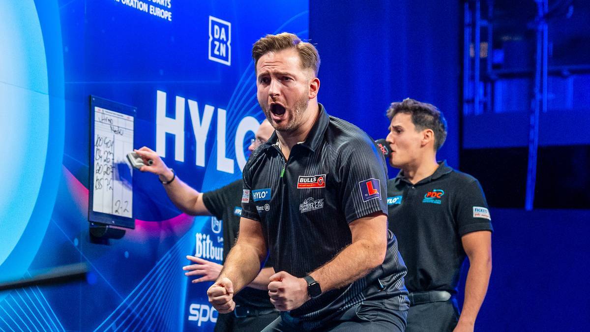 Arno Merk is qualified for the Darts World Championship