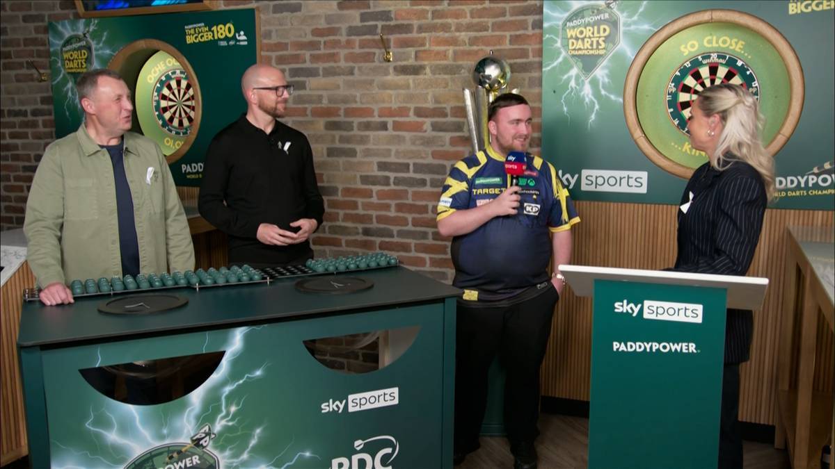 Luke Littler goes into the 2026 World Darts Championship as defending champion. After the draw, he talks about his first opponent and the clear goal of defending the World Championship.