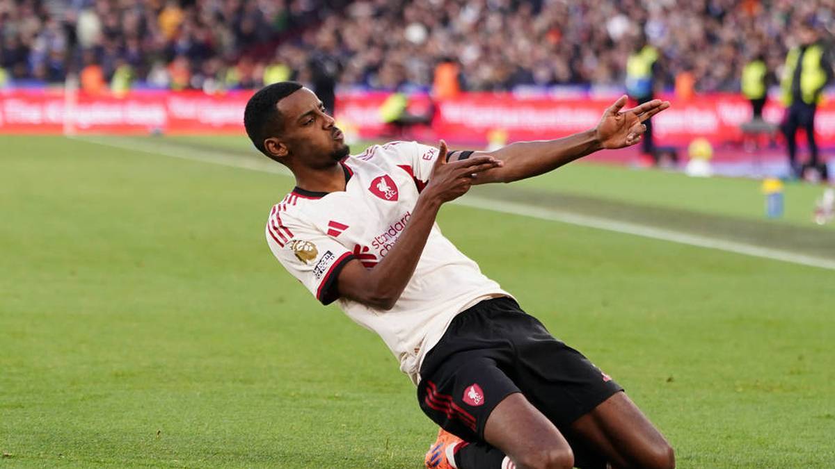 Alexander Isak scored for Liverpool FC