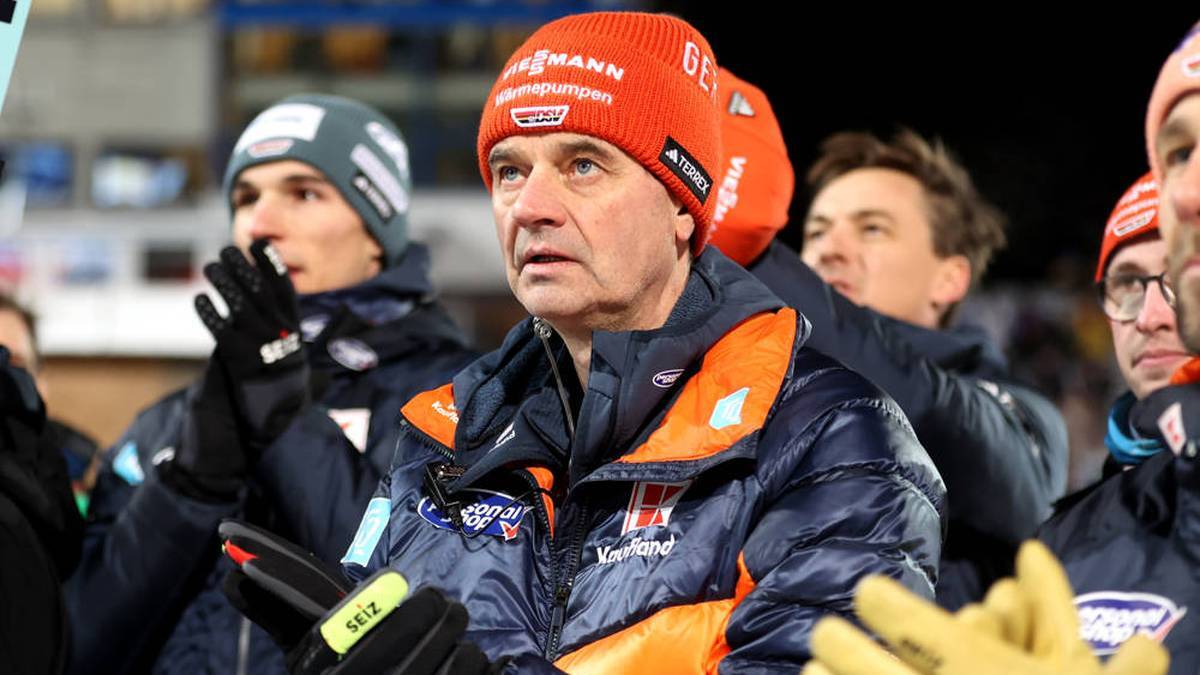 Stefan Horngacher joked after Timi Zajc's disqualification