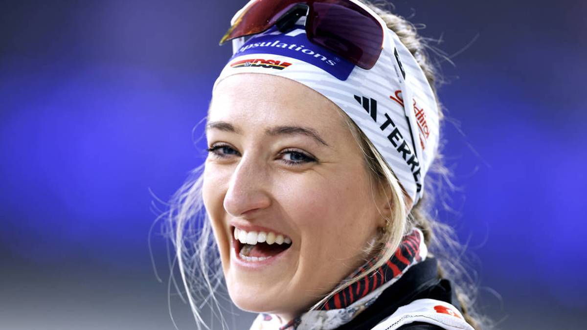 Anna Weidel is a big hope in the German biathlon team