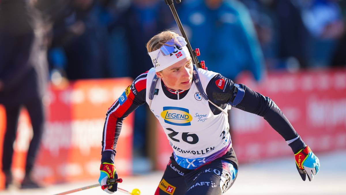 Isak Frey is considered a great biathlon talent. In the SPORT1 interview he talks about Ole Einar Björndalen's words of praise, a risky training trend and his goals for the Olympic season.