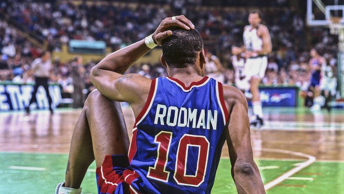 Dennis Rodman started his career with the Detroit Pistons