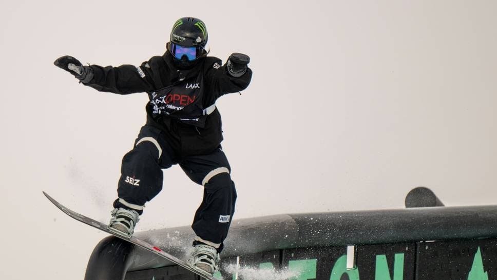 Strong in Laax: Annika Morgan