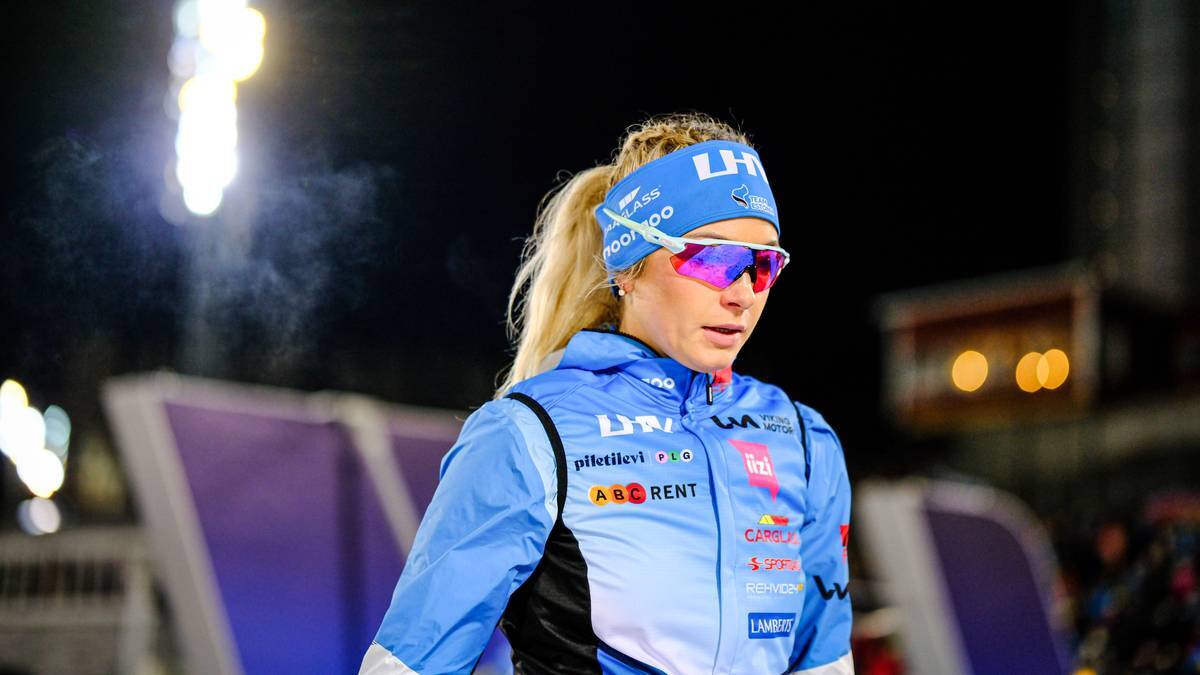 Regina Ermits is currently having the best biathlon season of her career
