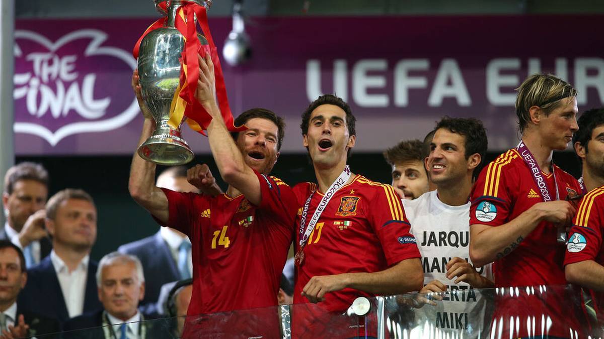 Xabi Alonso and Álvaro Arbeloa also played together in the Spanish national team