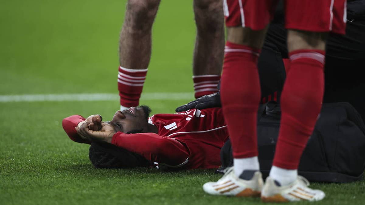 Jeremie Frimpong is forced off injured in the Champions League, adding to Liverpool's woes