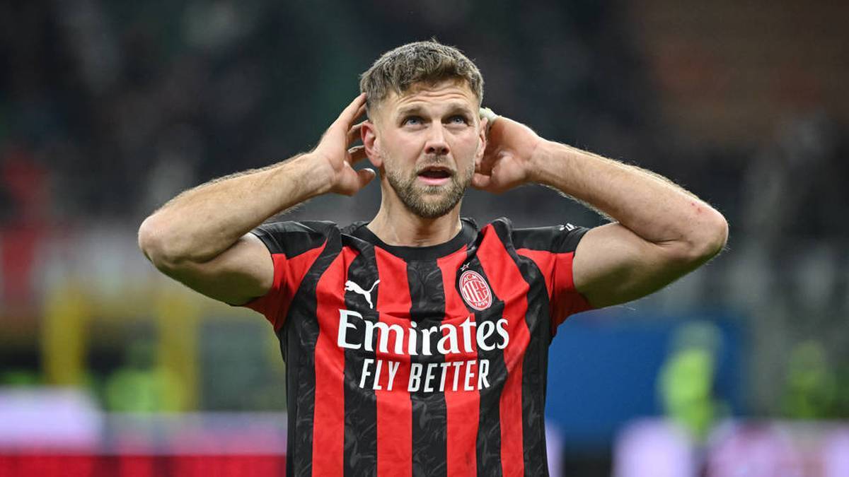 Niclas Füllkrug moved from West Ham to AC Milan