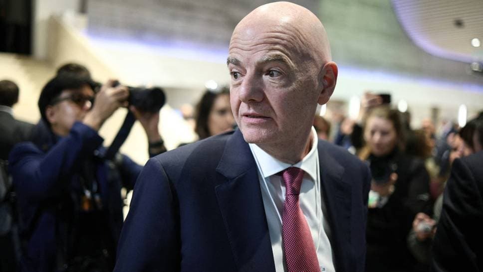 Infantino spoke about the World Cup in Davos