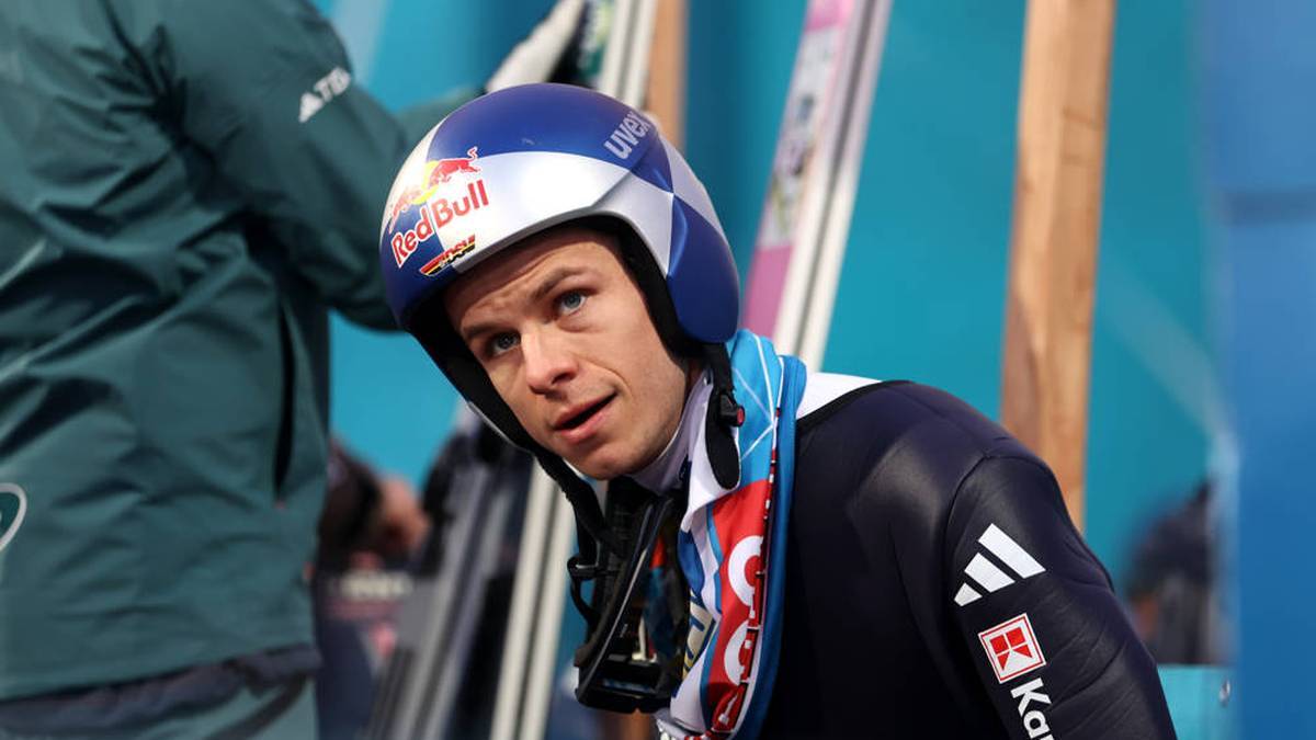Andreas Wellinger during the Ski Jumping World Cup